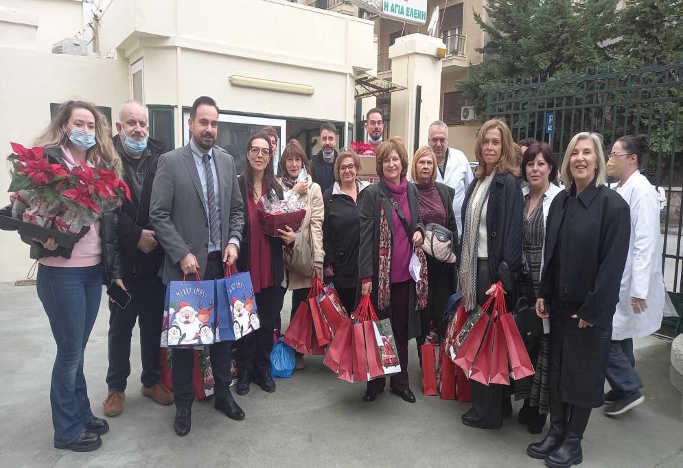Την Παρασκευή 22 Δεκεμβρίου η Ελληνική Αντικαρκινική Εταιρεία μαζί με τους εθελοντές της επισκέφτηκαν το ΠΝΑ Σπηλιοπούλειο «Η Αγία Ελένη»ac